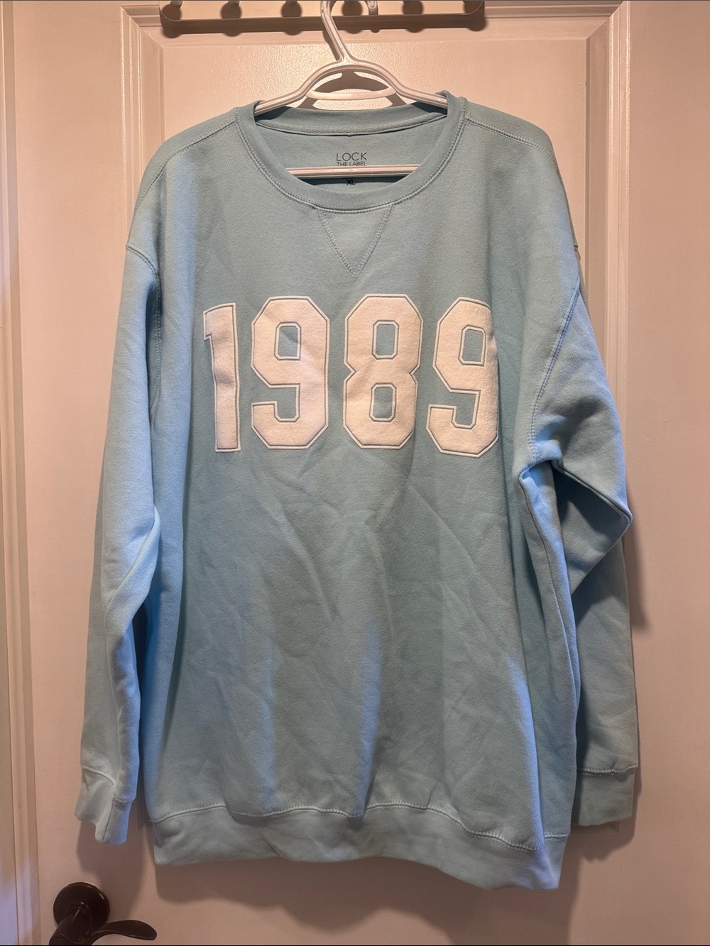 Light Blue '1989' Crewneck Sweater